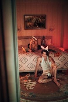 casino game on screen